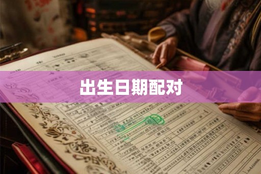 出生日期配对