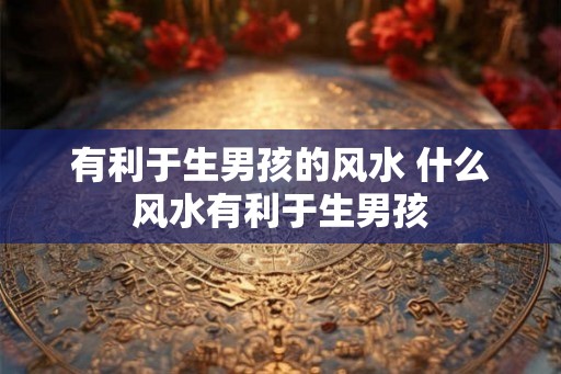 有利于生男孩的风水 什么风水有利于生男孩