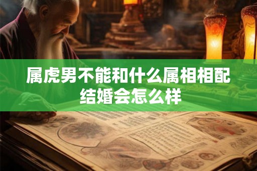 属虎男不能和什么属相相配 结婚会怎么样