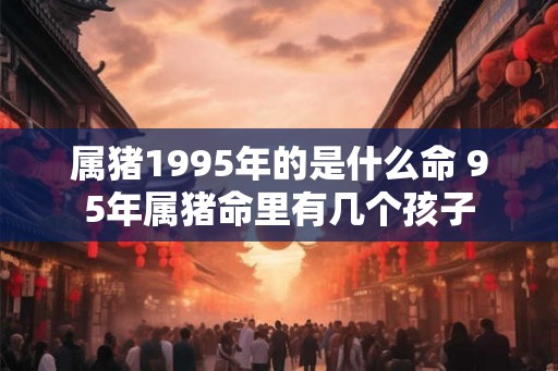 属猪1995年的是什么命 95年属猪命里有几个孩子