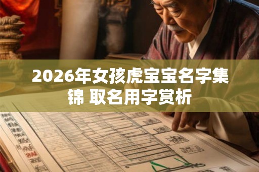 2026年女孩虎宝宝名字集锦 取名用字赏析 2026年女孩虎宝宝名字集锦 取名用字赏析
