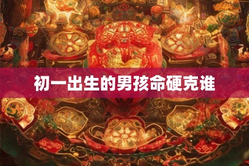 初一出生的男孩命硬克谁