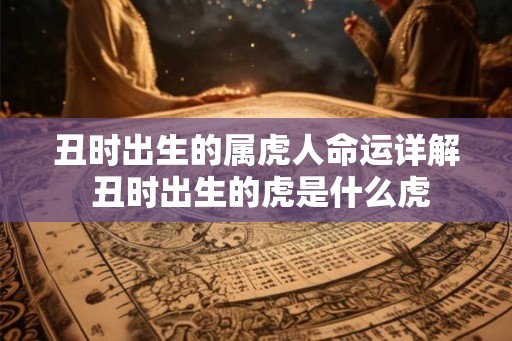 丑时出生的属虎人命运详解 丑时出生的虎是什么虎