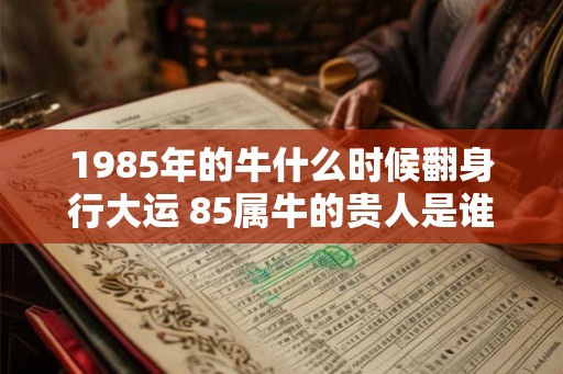 1985年的牛什么时候翻身行大运 85属牛的贵人是谁 1985年的牛什么时候翻身行大运 85属牛的贵人是谁