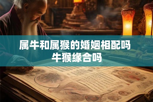 属牛和属猴的婚姻相配吗 牛猴缘合吗 属牛和属猴的婚姻相配吗 牛猴缘合吗