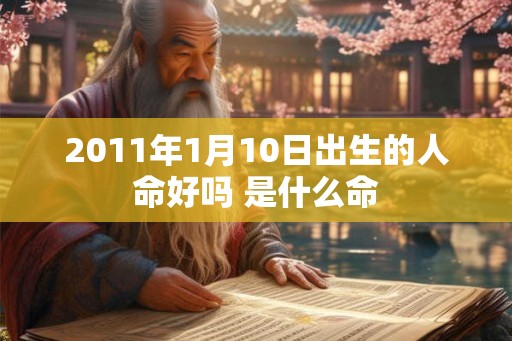 2011年1月10日出生的人命好吗 是什么命