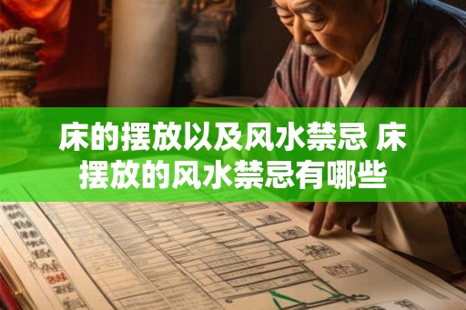床的摆放以及风水禁忌 床摆放的风水禁忌有哪些