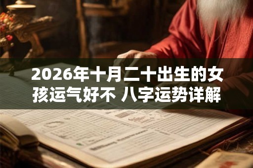 2026年十月二十出生的女孩运气好不 八字运势详解