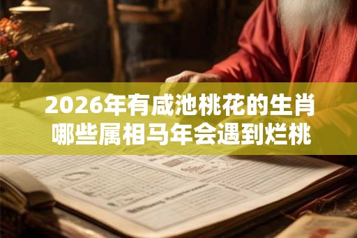 2026年有咸池桃花的生肖 哪些属相马年会遇到烂桃花 2026年有咸池桃花的生肖 哪些属相马年会遇到烂桃花