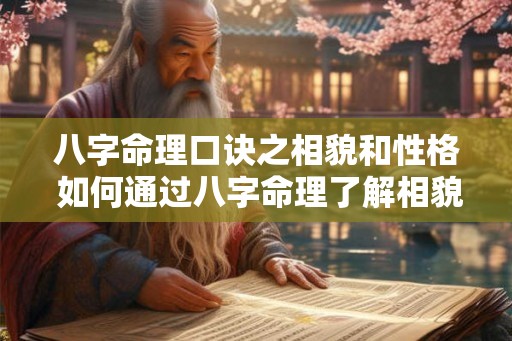 八字命理口诀之相貌和性格 如何通过八字命理了解相貌和性格