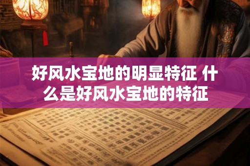 好风水宝地的明显特征 什么是好风水宝地的特征