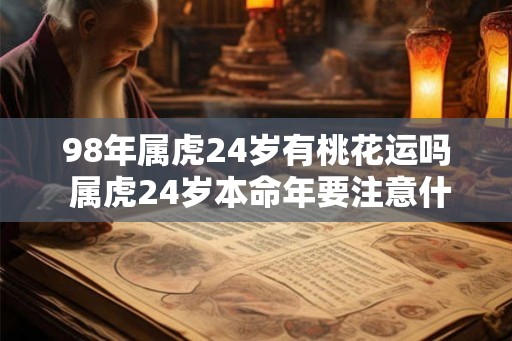 98年属虎24岁有桃花运吗 属虎24岁本命年要注意什么 98年属虎24岁有桃花运吗 属虎24岁本命年要注意什么