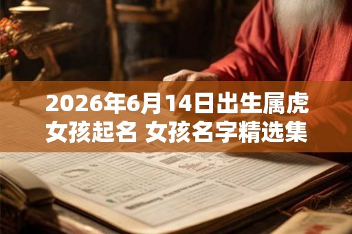 2026年6月14日出生属虎女孩起名 女孩名字精选集