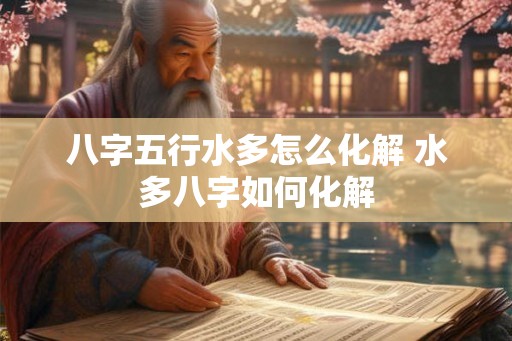 八字五行水多怎么化解 水多八字如何化解