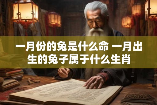 一月份的兔是什么命 一月出生的兔子属于什么生肖 一月份的兔是什么命 一月出生的兔子属于什么生肖
