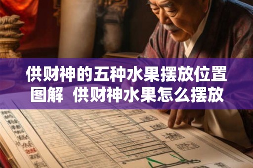 供财神的五种水果摆放位置图解  供财神水果怎么摆放