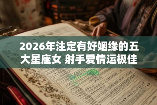 2026年注定有好姻缘的五大星座女 射手爱情运极佳