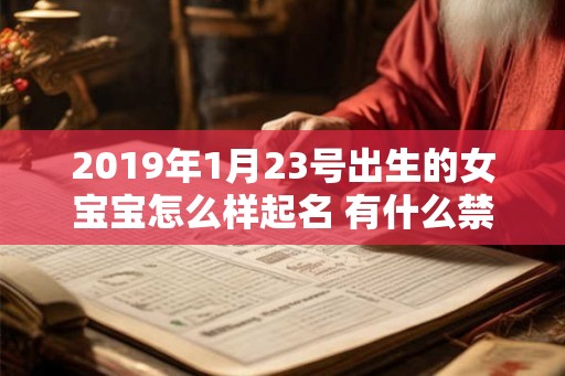 2019年1月23号出生的女宝宝怎么样起名 有什么禁忌