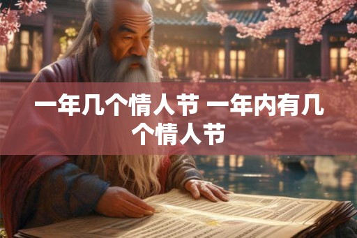 一年几个情人节 一年内有几个情人节
