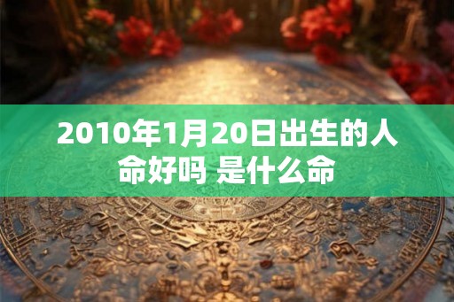 2010年1月20日出生的人命好吗 是什么命
