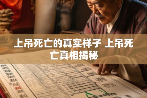 上吊死亡的真实样子 上吊死亡真相揭秘