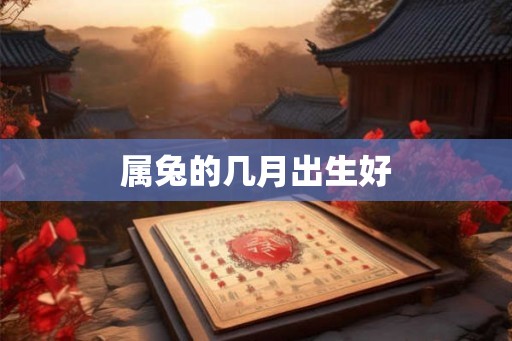 属兔的几月出生好