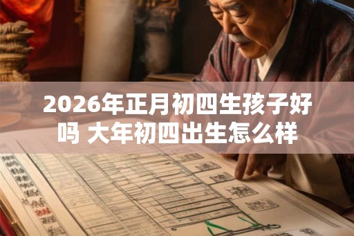 2026年正月初四生孩子好吗 大年初四出生怎么样