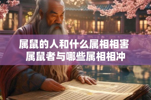 属鼠的人和什么属相相害 属鼠者与哪些属相相冲 属鼠的人和什么属相相害 属鼠者与哪些属相相冲