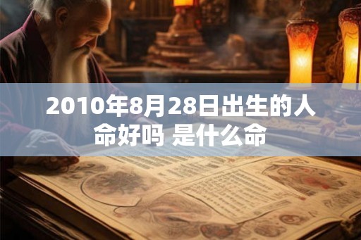 2010年8月28日出生的人命好吗 是什么命 2010年8月28日出生的人命好吗 是什么命