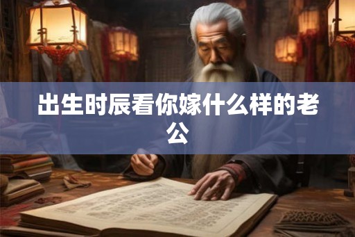 出生时辰看你嫁什么样的老公
