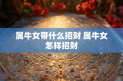 属牛女带什么招财 属牛女怎样招财