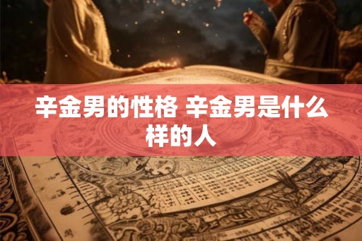 辛金男的性格 辛金男是什么样的人