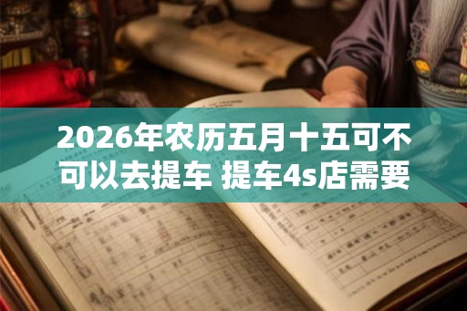 2026年农历五月十五可不可以去提车 提车4s店需要的材料 2026年农历五月十五可不可以去提车 提车4s店需要的材料
