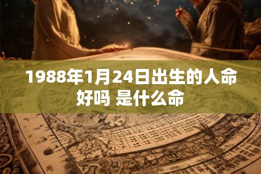 1988年1月24日出生的人命好吗 是什么命
