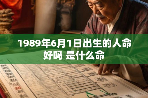 1989年6月1日出生的人命好吗 是什么命 1989年6月1日出生的人命好吗 是什么命