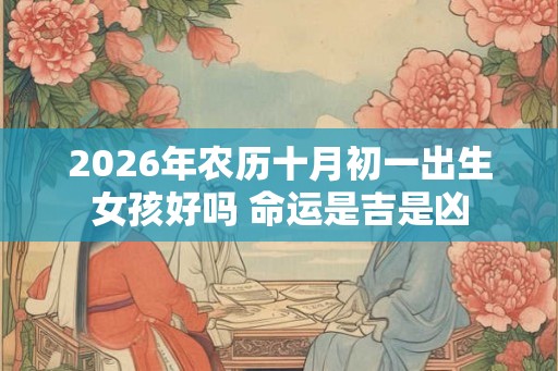 2026年农历十月初一出生女孩好吗 命运是吉是凶