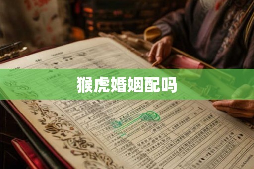 猴虎婚姻配吗