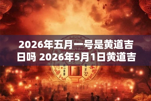 2026年五月一号是黄道吉日吗 2026年5月1日黄道吉日
