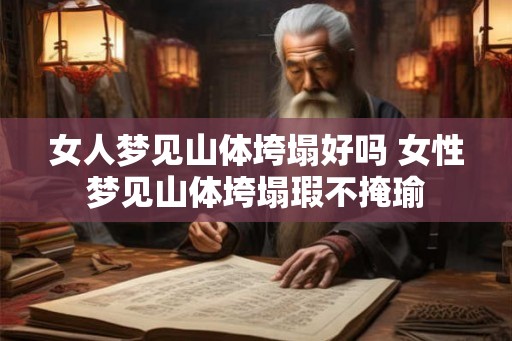女人梦见山体垮塌好吗 女性梦见山体垮塌瑕不掩瑜