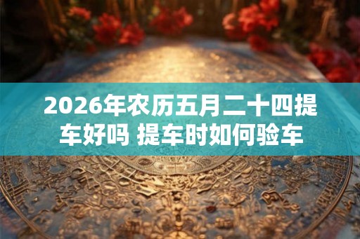 2026年农历五月二十四提车好吗 提车时如何验车