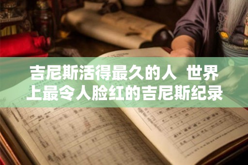 吉尼斯活得最久的人 世界上最令人脸红的吉尼斯纪录 吉尼斯活得最久的人 世界上最令人脸红的吉尼斯纪录