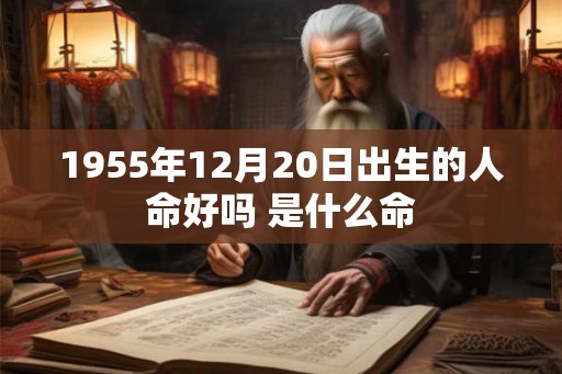 1955年12月20日出生的人命好吗 是什么命