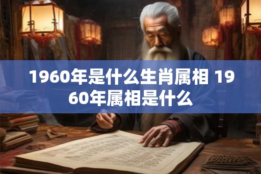 1960年是什么生肖属相 1960年属相是什么