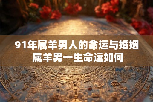 91年属羊男人的命运与婚姻 属羊男一生命运如何