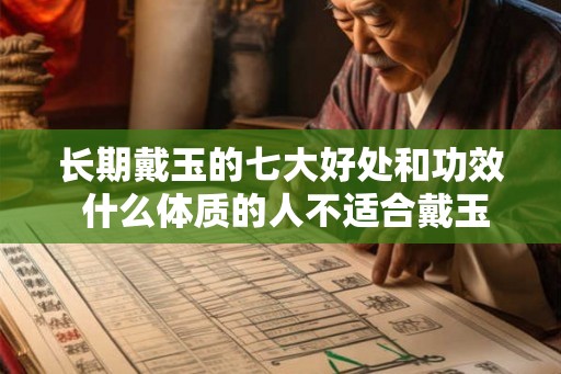 长期戴玉的七大好处和功效 什么体质的人不适合戴玉