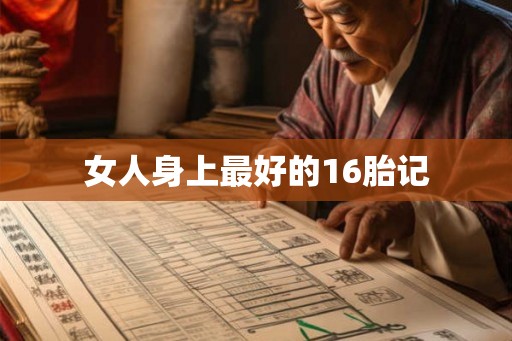 女人身上最好的16胎记