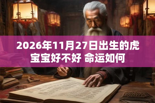 2026年11月27日出生的虎宝宝好不好 命运如何 2026年11月27日出生的虎宝宝好不好 命运如何