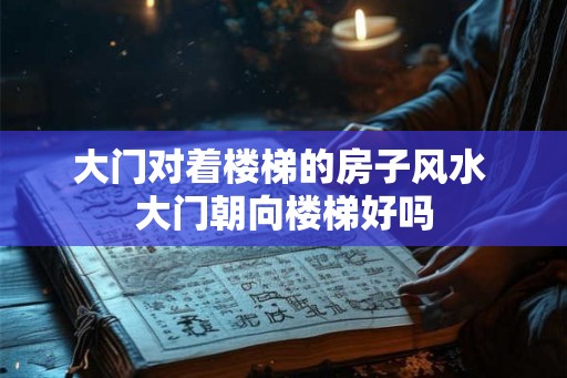 大门对着楼梯的房子风水 大门朝向楼梯好吗
