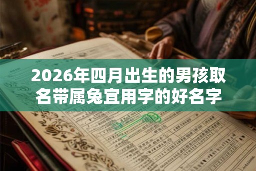 2026年四月出生的男孩取名带属兔宜用字的好名字 2026年四月出生的男孩取名带属兔宜用字的好名字