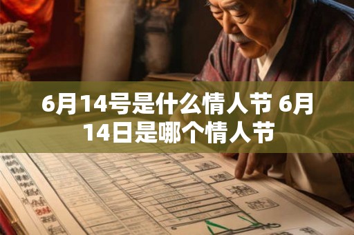 6月14号是什么情人节 6月14日是哪个情人节